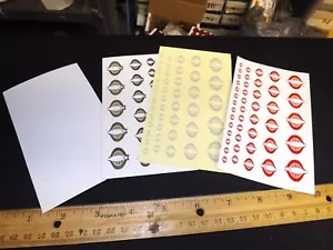 3 3/4"GI Joe Red Gray White Decal Cobra Sheet You Pick Custom FREE SHIPPING - Picture 1 of 17