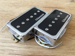Warman HBAP90 humbucker size single coil P90 electric guitar pickups, Alnico - Picture 1 of 3
