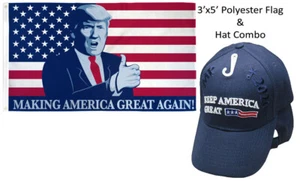Sombrero azul marino Keep America Great 3x5 EE. UU. Trump Making America Great - Imagen 1 de 1