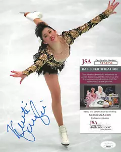 Foto firmada por Kristi Yamaguchi 8x10 con certificado de autenticidad JSA #AT63258 1992 Juegos Olímpicos de Invierno - Imagen 1 de 2