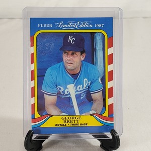 1987 Fleer Limited Edition George Brett Kansas City Royals #5 OF 44
