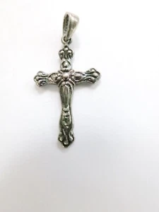 Sterling Silver Cross Pendant - Picture 1 of 3