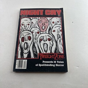 Night Cry Magazine Sommer 1985 Vol 1 Nr. 2 Rod Serling Twilight Zone Horror PB - Bild 1 von 2