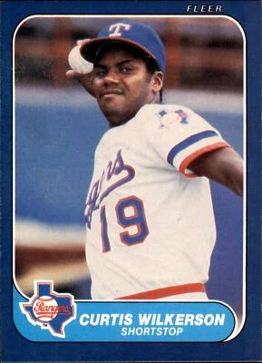 Curtis Wilkerson #577 1986 Fleer - Image 1 of 2
