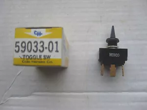 Cole Hersee 59033-01 Heavy Duty Toggle Switch, 3-position, SPDT, NOS! - Bild 1 von 1