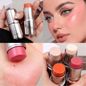 Barra iluminadora de luz de agua colorete brillo contorno facial brillo sedoso  - Imagen 1 de 19