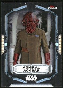 2022 Star Wars Finest #2 Admiral Ackbar