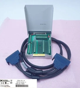 NATIONAL INSTRUMENTS SCB-100 P/N 182788C-01 TERMINAL BLOCK w 182853C-02 2M CABLE - Picture 1 of 10