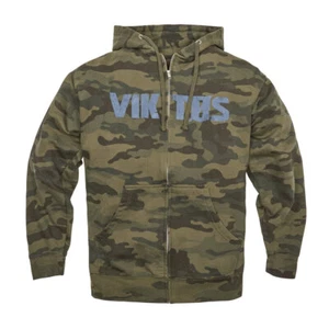 VIKTOS Men's Burnished Soft Fleece Lightweight Tactical Zip-Up Hoodie - Sizes - Picture 1 of 7