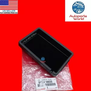 ORIGINAL FABRICANTE DE EQUIPOS ORIGINALES LEXUS 10-15 RX350 RX450h CAJA DE MONEDAS BANDEJA 58824-48020 - Imagen 1 de 3