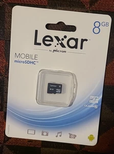 Lexar Mobile Micro SDHC 8 Go Classe 10 Neuf Scellé - Photo 1 sur 4