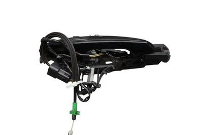 Manija de puerta exterior trasera izquierda del lado del conductor negra OEM 10-15 Jaguar XJ XJL Foto 1 de 4