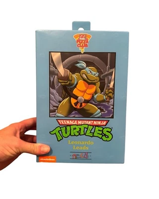 LEONARD Ultimate Pizza Club Mutant Ninja Turtles NECA TMNT APRENDES 2024 Nuevo con etiquetas Foto 1 de 4