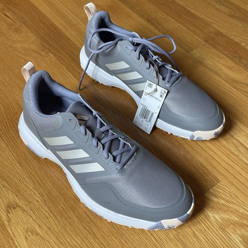 Adidas W TECH RESPONSE SL3 scarpe da golf donna US 11 grigio argento viola impermeabili