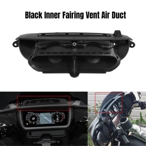 Inner Fairing Air Duct Vent Fit For Harley Touring Electra Tri Glide 14-Up Black - Picture 1 of 9