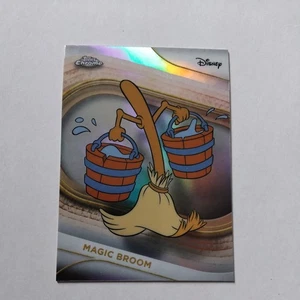2025 Topps Chrome Disney #189 Magic Broom Refractor Card - Picture 1 of 2