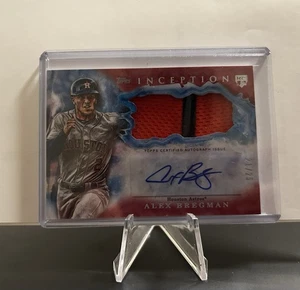 Alex Bregman 2017 Topps Inception Autogramm Patch Rookie Karte #IAP-ABR 21/25 - Bild 1 von 2