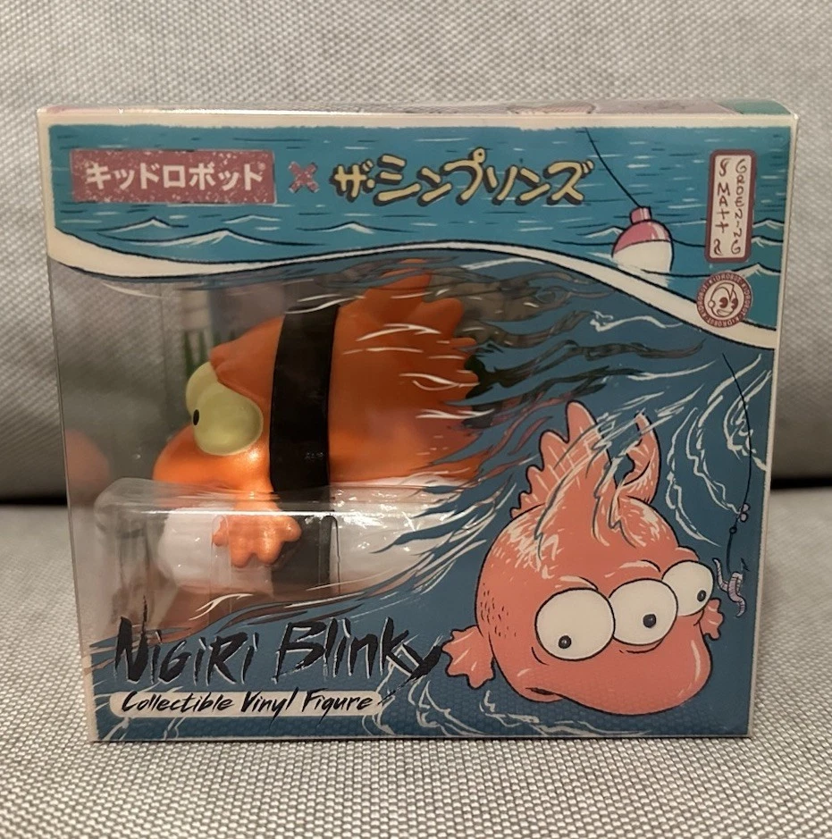 Kidrobot The Simpsons Nigiri Blinky Vinyl Figure Toys Plushies