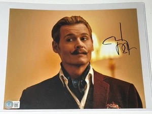 Johnny Depp Signed BAS COA 8X10 Photo Autographed Auto Beckett - Picture 1 of 1