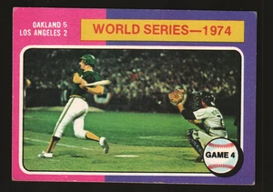 1975 Topps Baseball #464 - 1974 World Series Game 4 WS - LA Dodgers  75-043 - Picture 1 of 2
