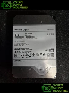 HGST 8TB 7.2K 12Gbps 256MB 3.5" SAS HDD HUH721008AL5205 - Picture 1 of 3