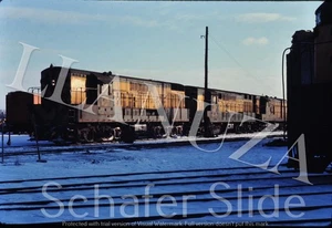Original Slide CNW Trainmaster at Green Bay WI Jan 1969 - Picture 1 of 1