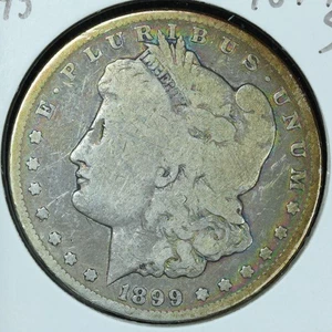 Dólar de plata Morgan S 1899 - San Francisco - Imagen 1 de 2