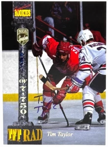 1994 Signature Rookies Tetrad - Signatures #116 Tim Taylor /7750 (AU, RC) - Picture 1 of 3