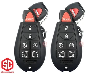 2x New Key Fob Remote Fobik Silicone Cover Fit - For Chrysler Dodge VW. - Bild 1 von 2