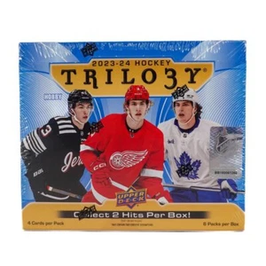 2023-24 Upper Deck Trilogy Hockey Hobby Box - Picture 1 of 1