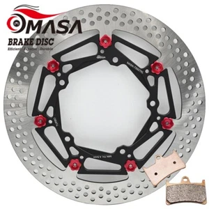 Floating Brake Rotor+Pads for YAMAHA YZF R6 600cc 2005-2016 - Picture 1 of 8
