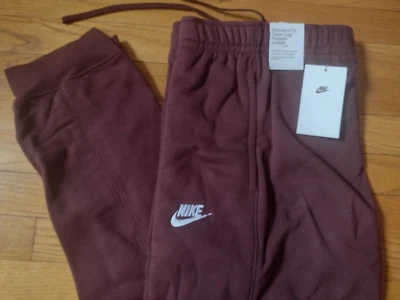 NUEVO CON ETIQUETAS, Pantalones deportivos Nike para hombre Pantalones deportivos Pierna cónica Borgoña BV2671-652 Foto 1 de 4