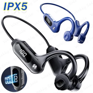 Auriculares de conducción ósea Auriculares inalámbricos Bluetooth 5.3 Auriculares deportivos al aire libre - Imagen 1 de 14