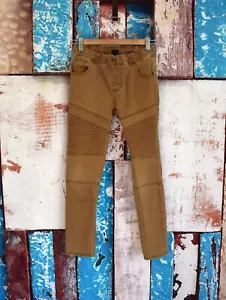 Kids Boys Art Class Chino Pants Jogger Drawstring Waist SIZE 12 Khaki PRE-OWNED - Picture 1 of 10