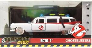 Brand New 1:32 Cadillac Ambulance Ghostbusters Ecto 1 Hollywood Rides 1/32 Jada