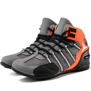Motorcycle Shoes Riding Mesh Boots Man Riders Off-road  Racing Outdoor Sneakers - Picture 1 of 22