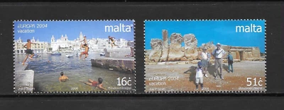 MALTA SCOTT 1162 - 1163 MNH VF - 2004 EUROPA ISSUE - Image 1 of 2