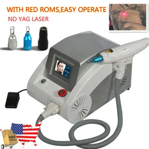 Q Switched ND Yag Laser Tattoo Removal Eyebrow Pigment Freckle Removal Machine - Picture 1 of 11