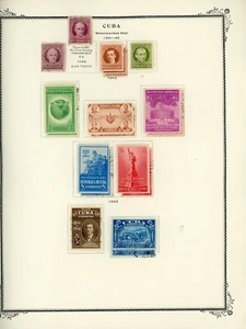 CARIBBEAN Selections on Scott Specialty Album Page Lot #29 - SEE SCAN - $$$ - Picture 1 of 1