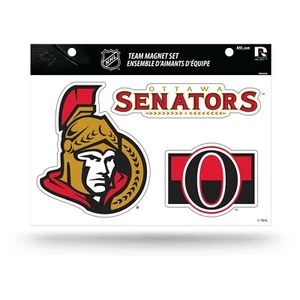 Ottawa Senators 3-piece Team Magnet Set. Great Graphics. #917 - Picture 1 of 1