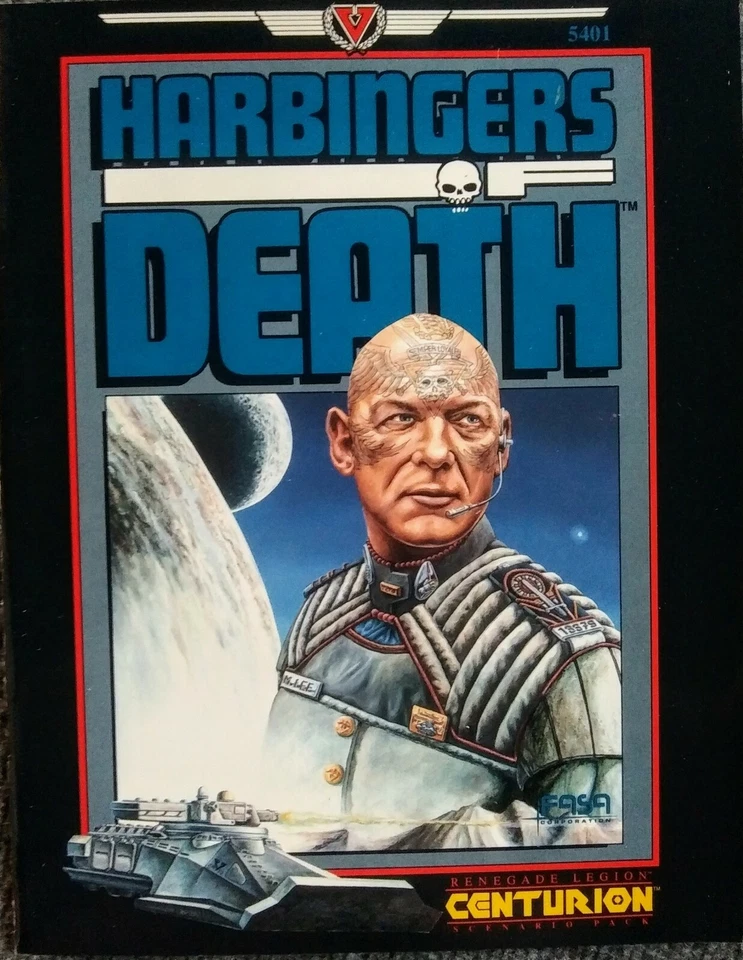 Renegade Legion Harbingers of Death Centurion Scenario Pack SC RPG FASA 5401 NEW - Image 1 of 2