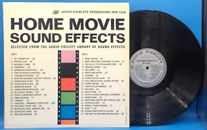 Home Movie Sound Effects LP 42 Different Sound Effects NM EX BX16 - Picture 1 of 2