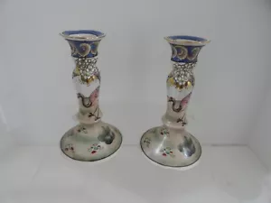 Pair of Mid-Century Candlesticks - Picture 1 of 9