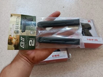 New 2 Pack .177 Caliber BB Magazines For Beretta Elite II, Umarex XBG, TDP 45... - Image 1 of 4