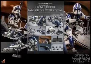 Hot Toys TMS077 Star Wars 1/6 Armas Pesadas Soldado Clon y Barc Speeder Stocked - Imagen 1 de 23