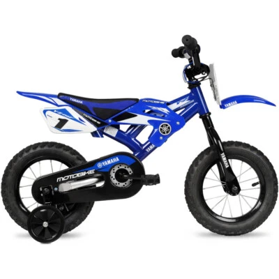 Yamaha Kids/Children MotoBike Child’s BMX Boys Youth 12" Bicycle Bike Blue 3y+ - image 1 of 3