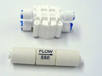 Automatic Shut Off Valve & Flow Restrictor 550 ML for RO Reverse Osmosis System - Image 1 of 4