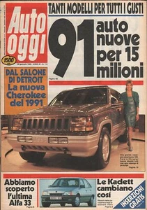 Rivista AUTO OGGI Anno 1989 n.112. Poster Aurelia - Picture 1 of 1