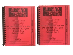 IH International Service Manual 385 454 464 484 574 584 674 684 784 884+ Tractor - Picture 1 of 1