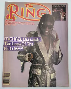 Vtg The Ring Boxing Magazine Michael Olajide September 1987 - Picture 1 of 3